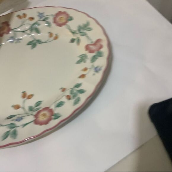 Churchill China "Briar Rose" Oval Platter Staffordshire England Platter 12.25" - Picture 5 of 6